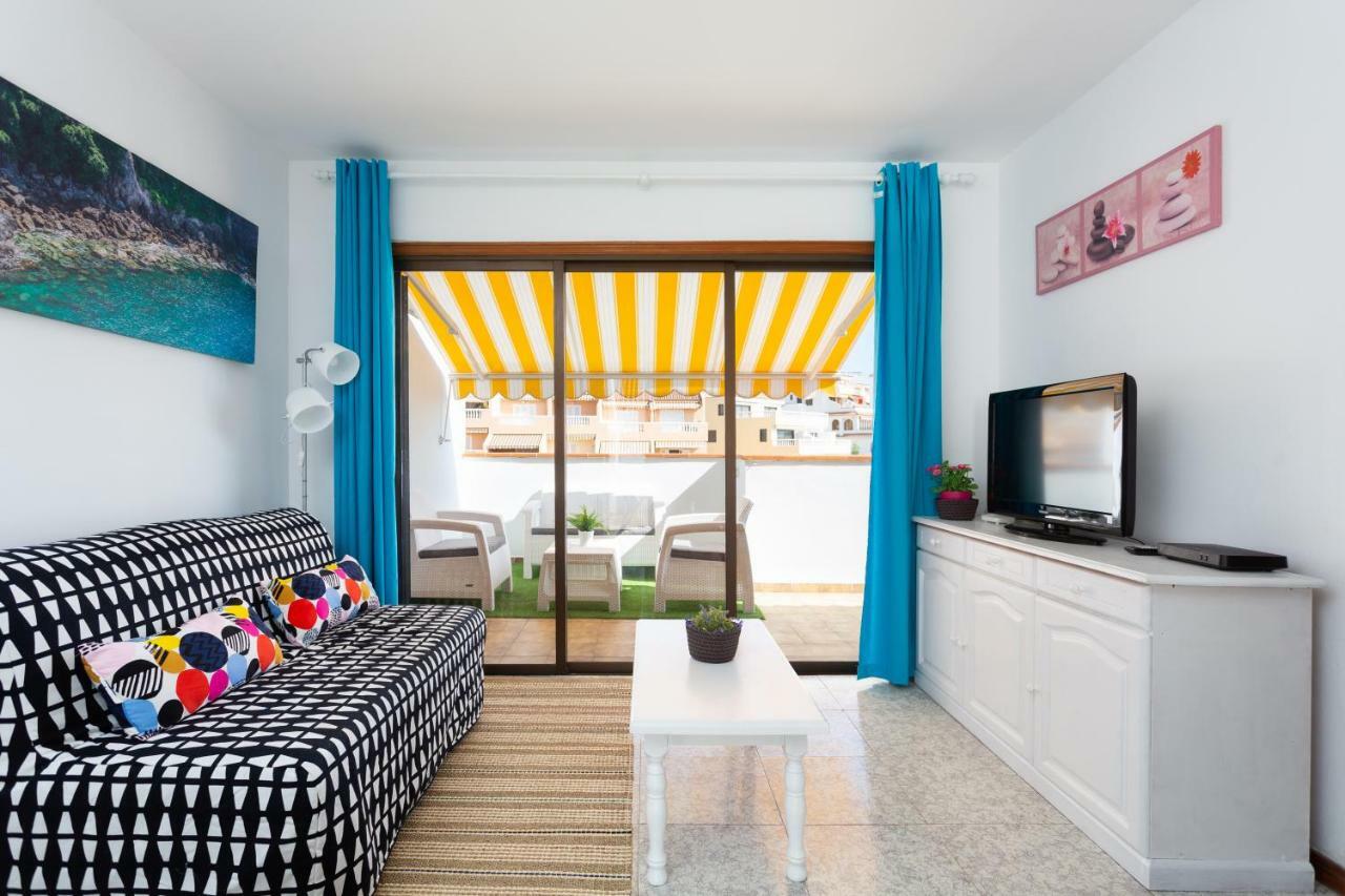 "Las Dos Terrazas": Atico En Complejo Residencial Playa de las Americas  Exteriör bild